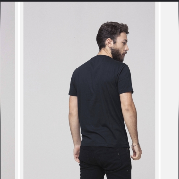 Polo Ralph Lauren Cotton T-Shirt Black Size Large - Picture 4 of 8